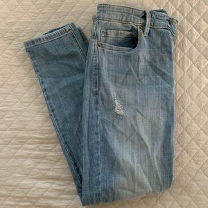 Cosmic Blue Love Skinny Jeans